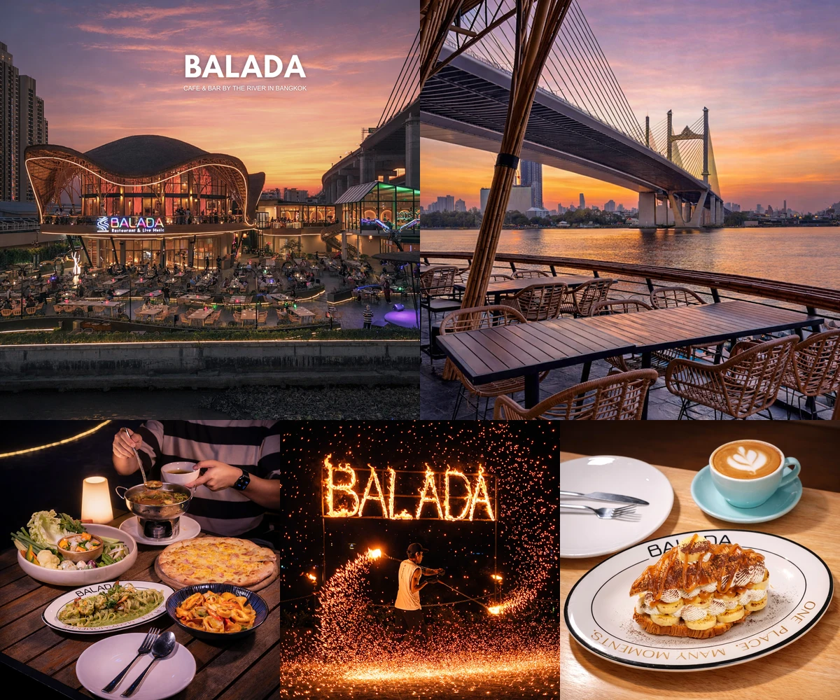 ภาพรีวิว Balada — อาหารและวิวแม่น้ำในราษฎร์บูรณะ