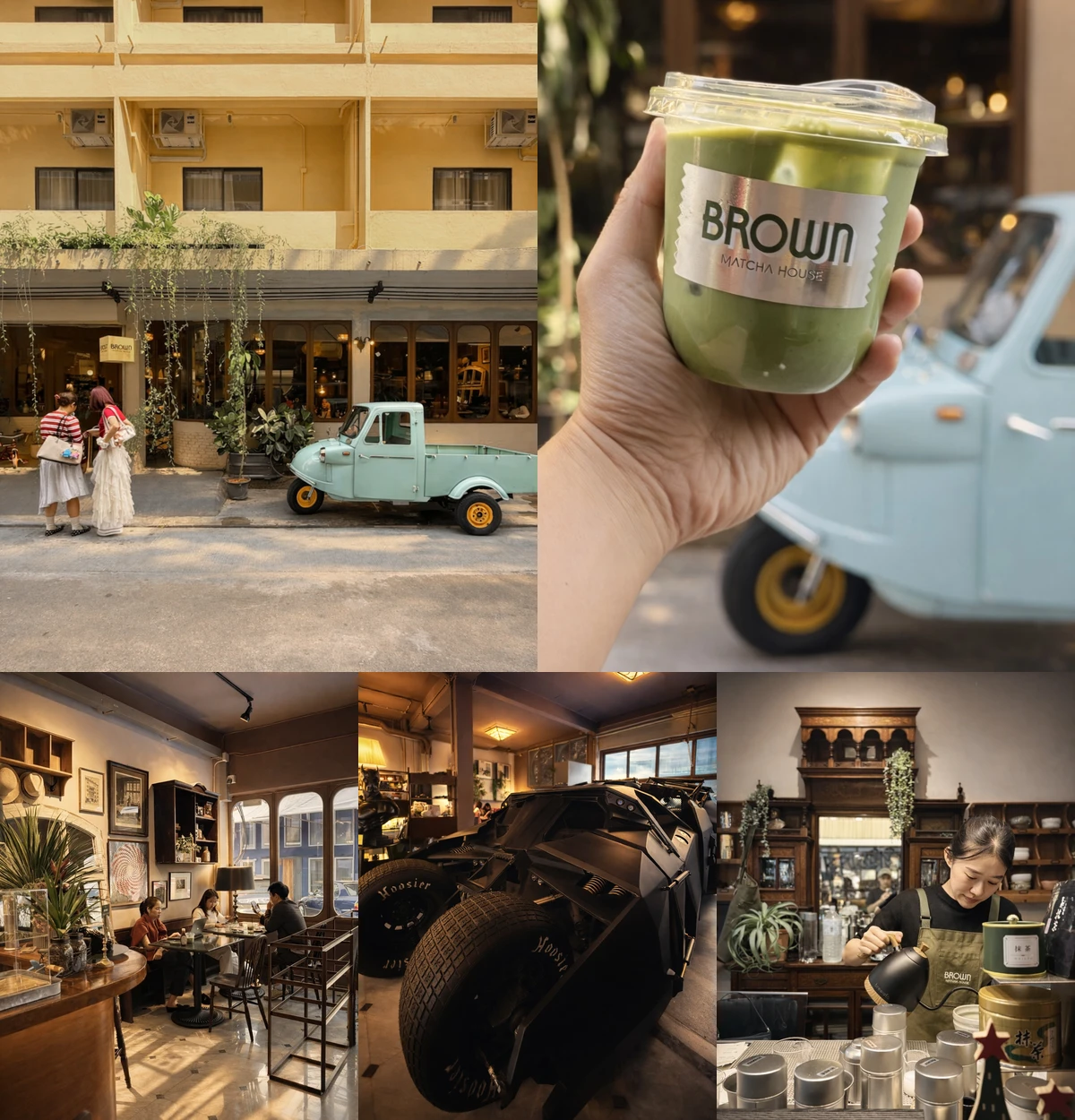 ภาพรีวิว Brown Matcha House — มัทฉะในตึกแถวเก่าย่านนางเลิ้ง