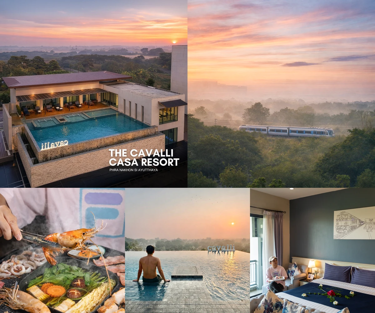 ภาพรีวิว The Cavalli Casa Resort — รีสอร์ตและกิจกรรมพักผ่อนในอยุธยา