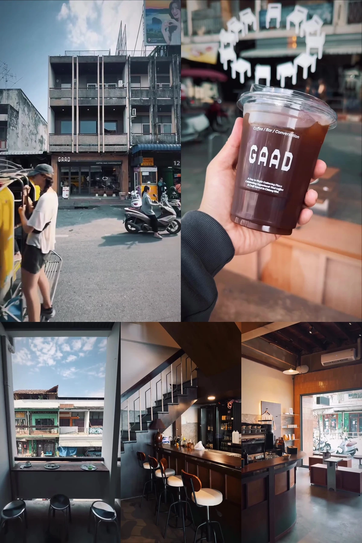 ภาพรีวิว GAAD (กาด) — คาเฟ่และค็อกเทลย่านประตูเชียงใหม่