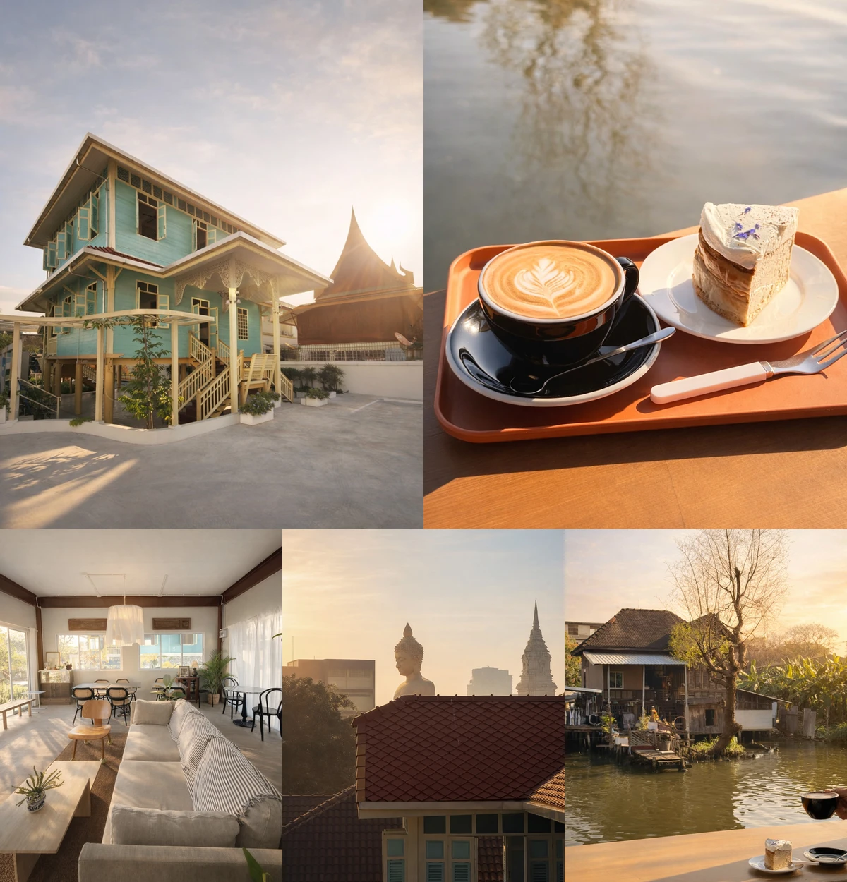 ภาพรีวิว Haus of Thura — คาเฟ่ริมคลองย่านเพชรเกษม