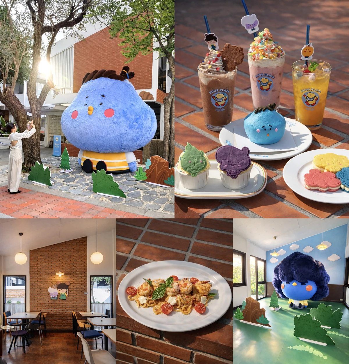 ภาพรีวิว Huus Plate × Out of the Nest — คาเฟ่ธีมแอนิเมชันในสุขุมวิท 60