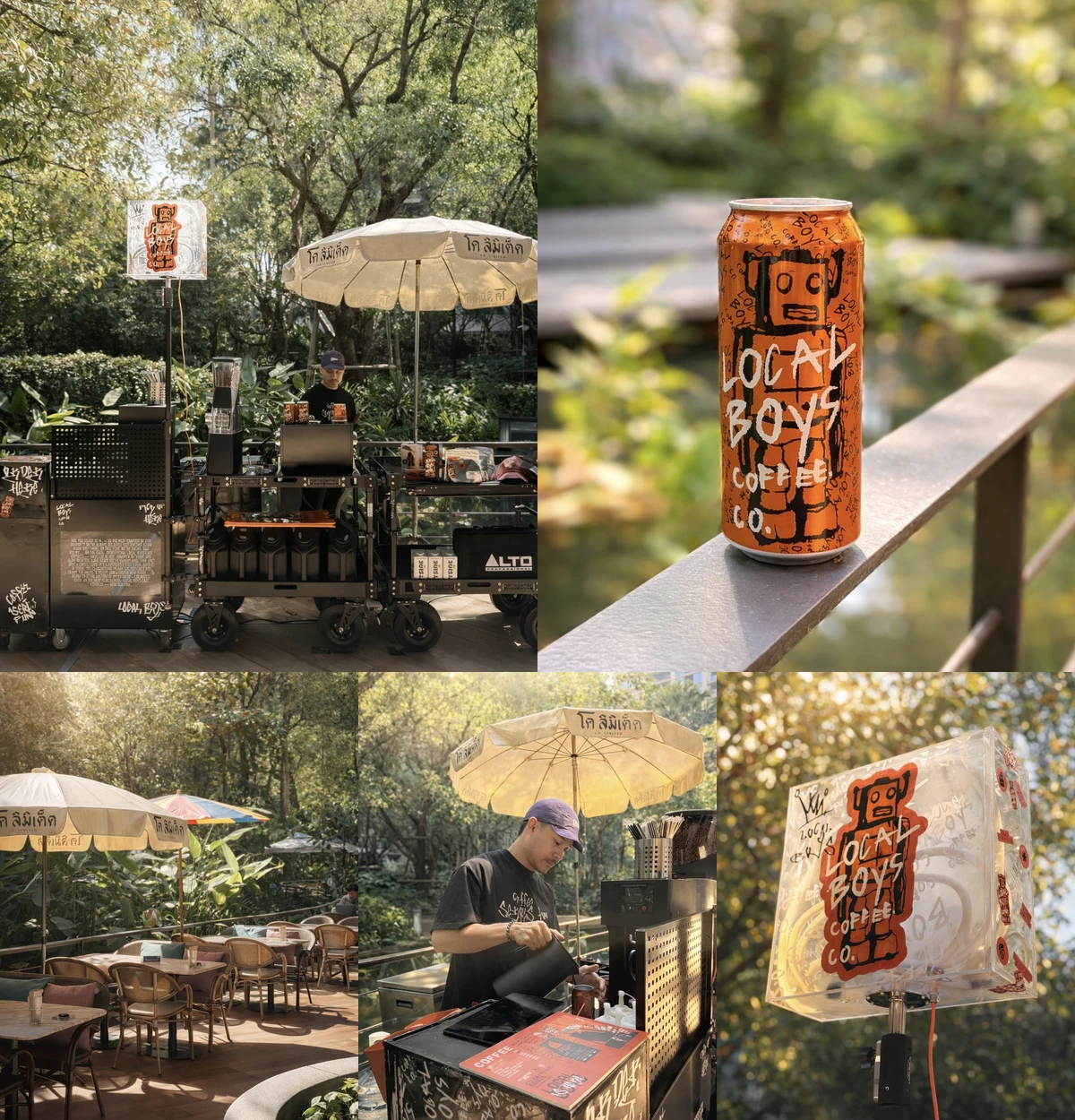 ภาพรีวิว LOCAL BOYS • Velaa — คอฟฟี่คาร์ตในสวนย่านหลังสวน