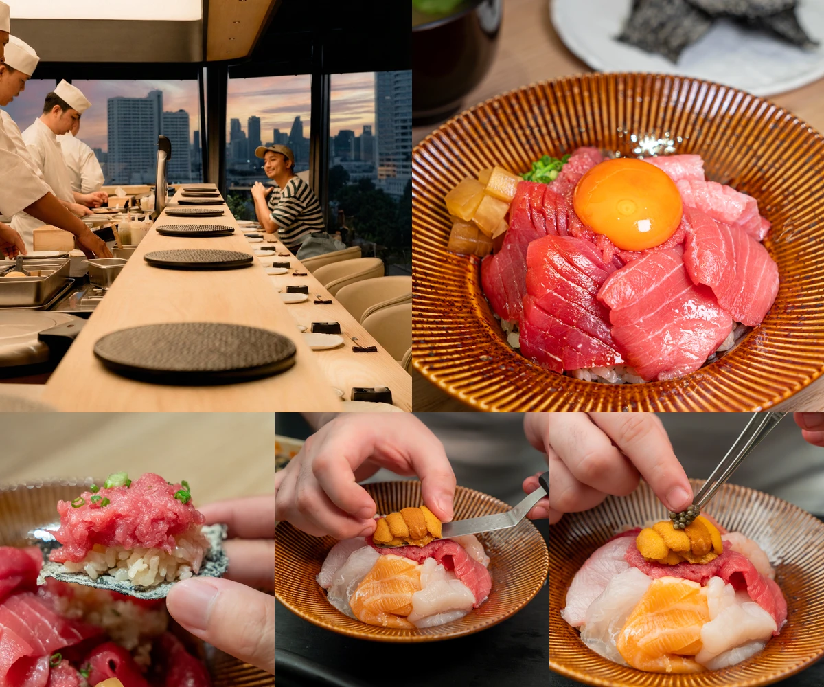 ภาพรีวิว Maison Roru • ICONSIAM — แฮนด์โรลและอาหารญี่ปุ่นวิวแม่น้ำ