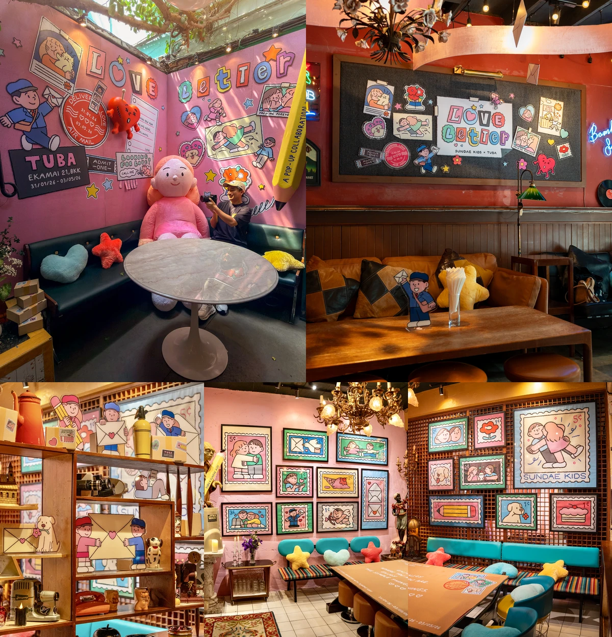 ภาพรีวิว TUBA × Sundae Kids — ร้านอาหารและบาร์ธีมเดือนแห่งความรัก