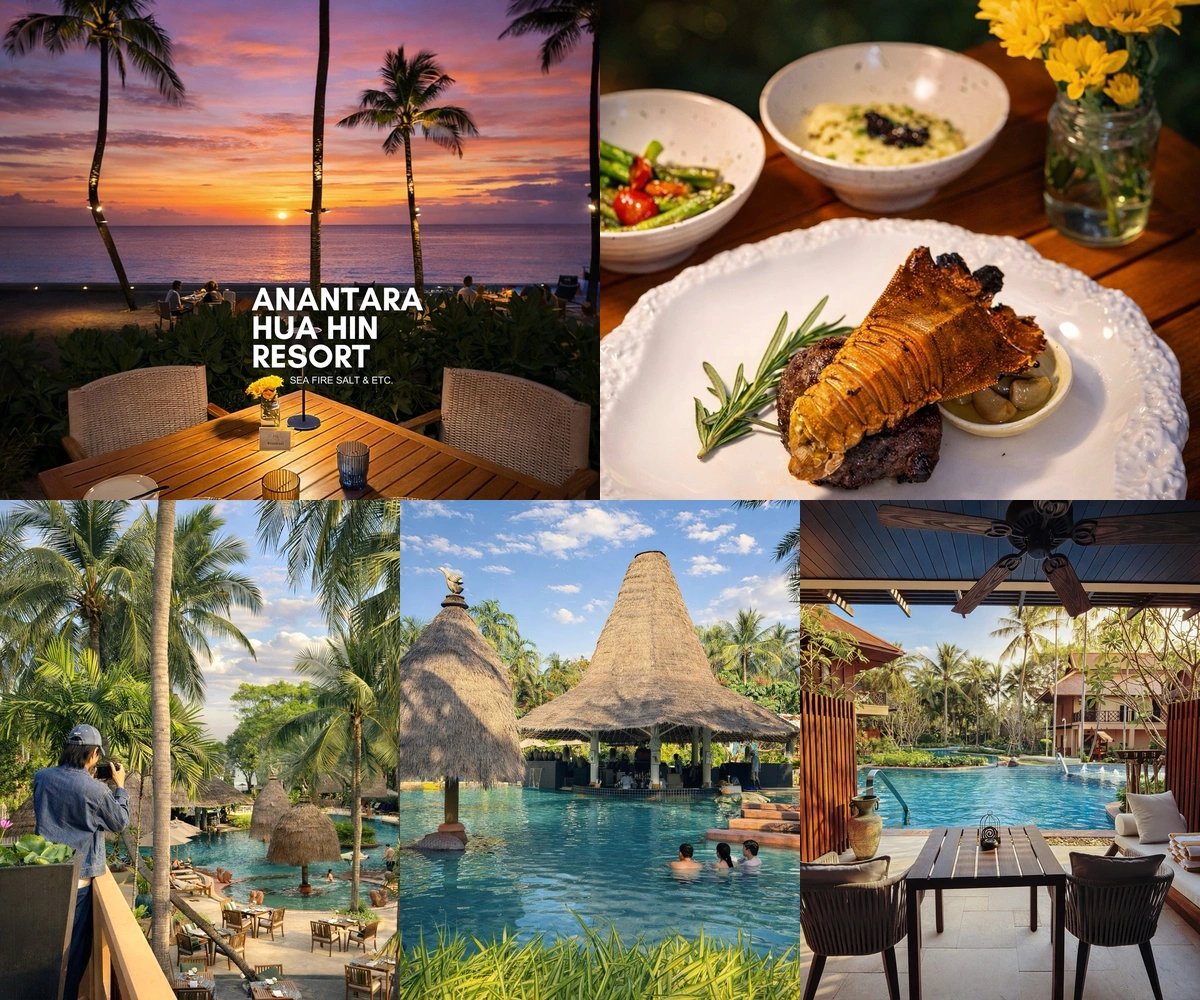 ภาพรีวิว Anantara Hua Hin — รีสอร์ทริมทะเลสไตล์หมู่บ้านไทย
