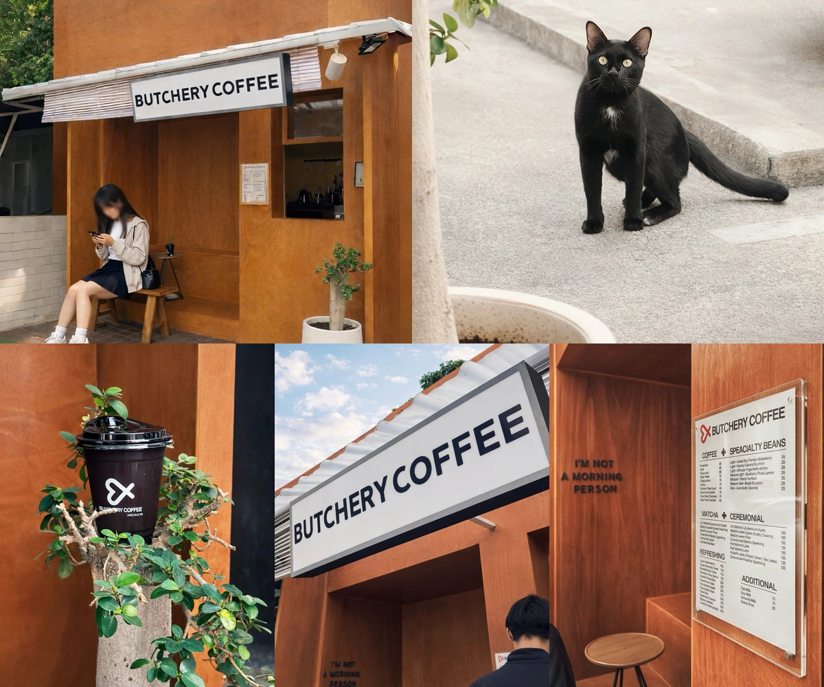 ภาพรีวิว Butchery Coffee — คอฟฟี่บาร์ไม้ในสุขุมวิท 49