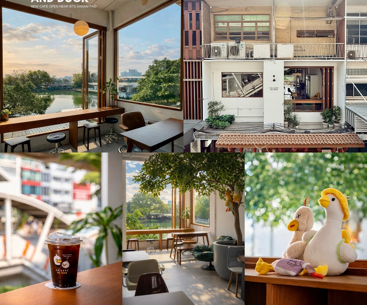 ภาพรีวิว Friends and Duck — คาเฟ่ชั้นสองใกล้ BTS สนามเป้า