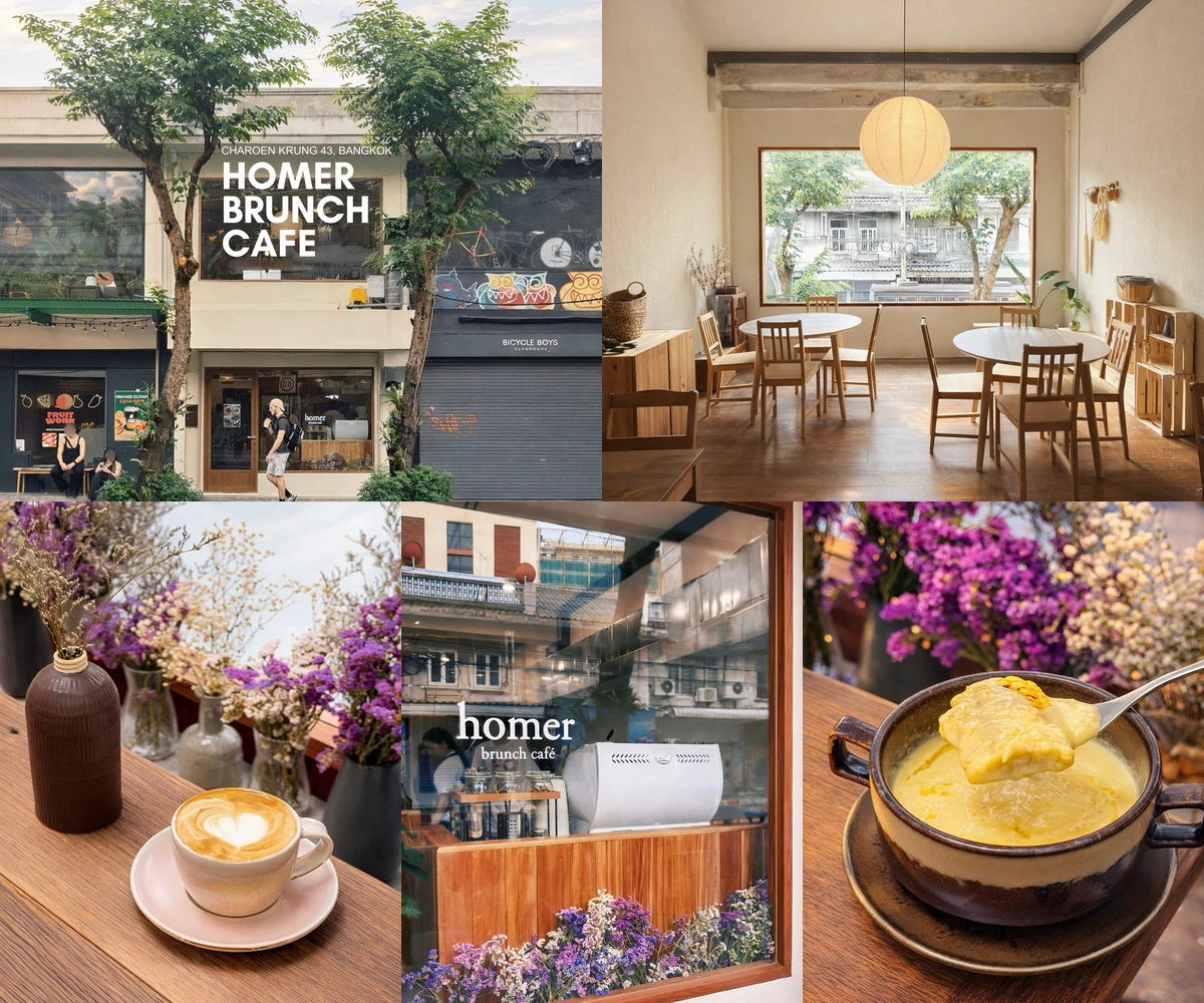 ภาพรีวิว Homer Brunch Cafe — บรันช์และกาแฟในเจริญกรุง 43