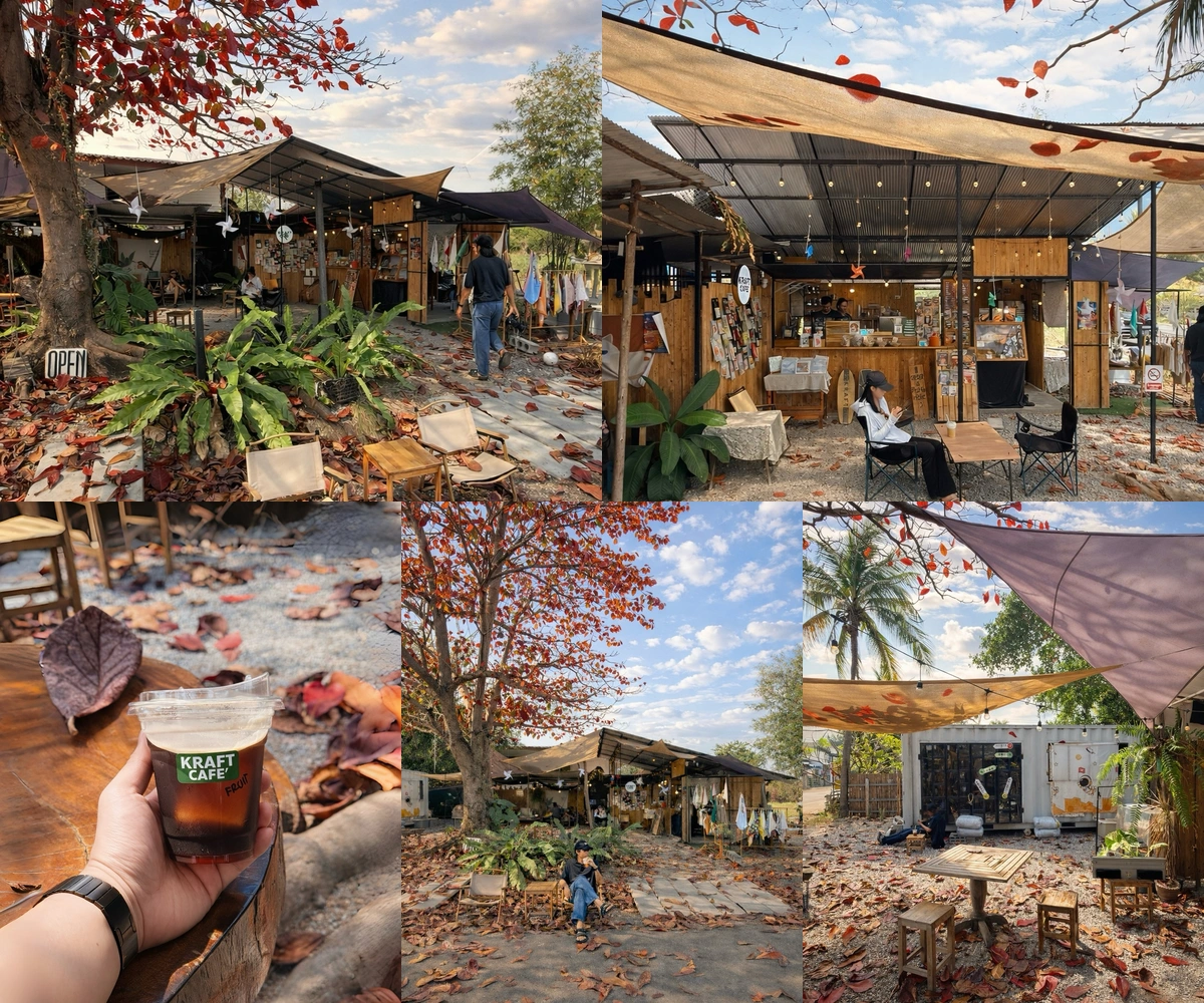 ภาพรีวิว KRAFT CAFE — คาเฟ่ใต้ต้นไม้ใหญ่ในหัวหิน