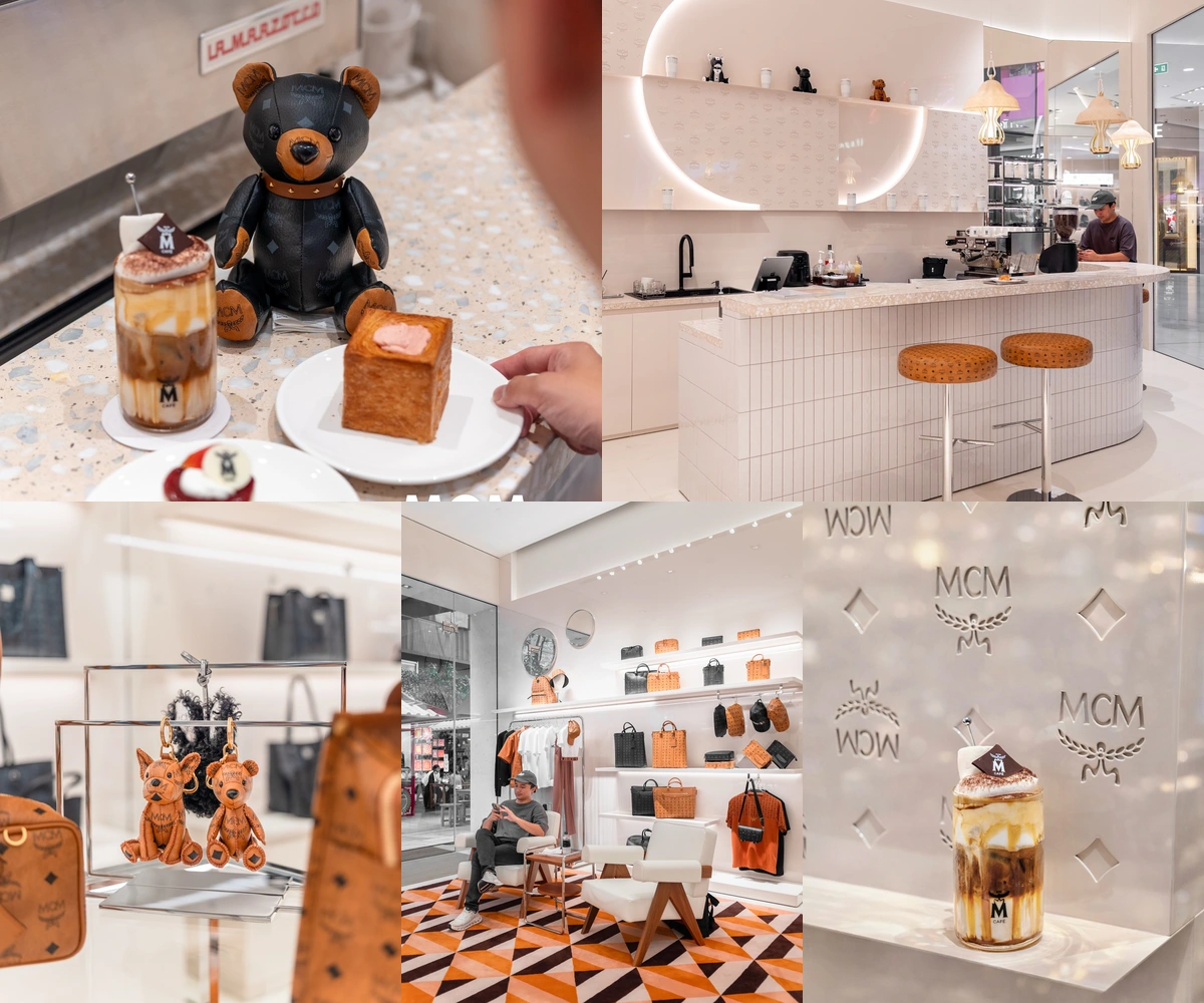 ภาพรีวิว MCM Café • EmQuartier — คาเฟ่ในแฟลกชิปสโตร์ MCM