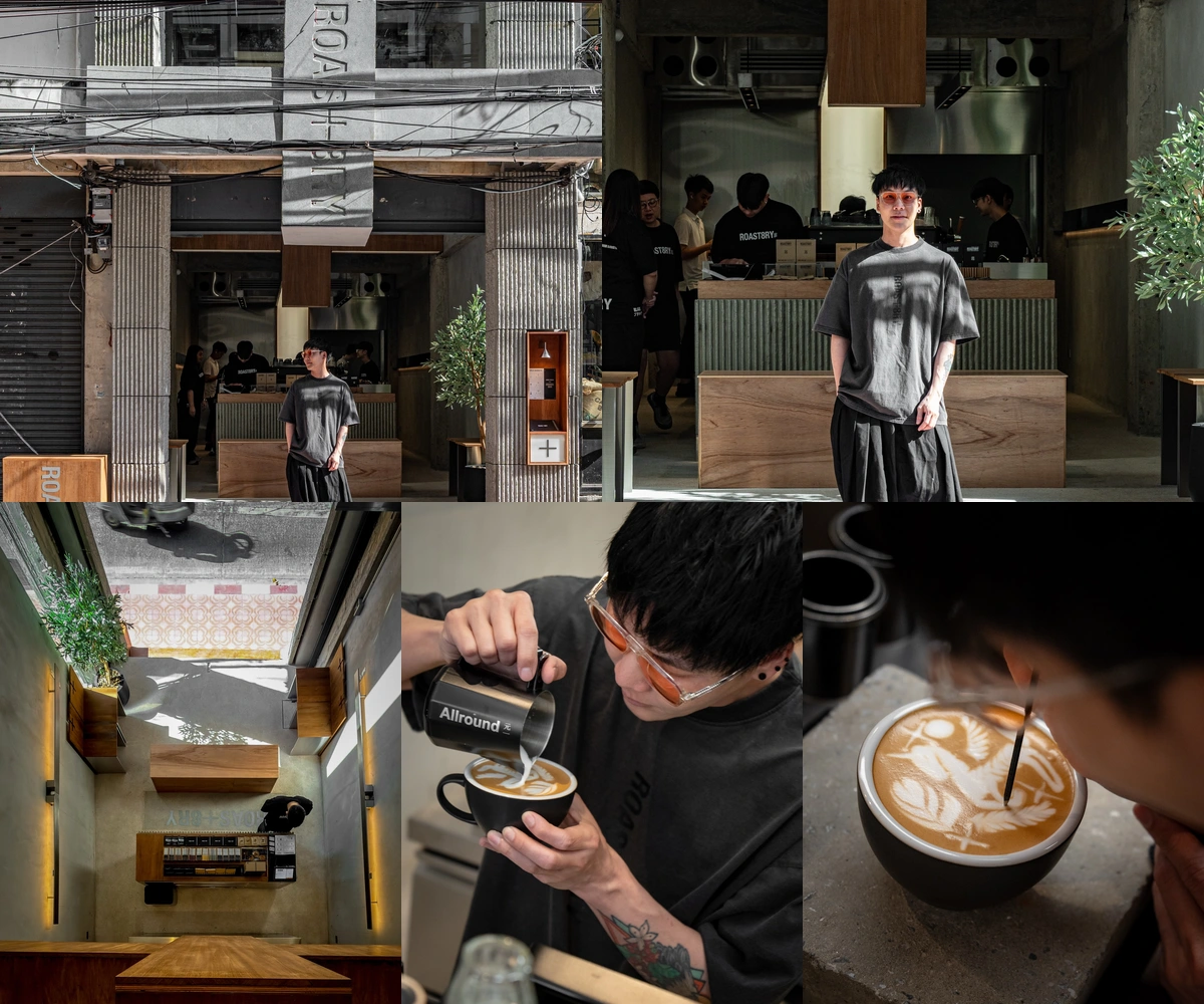 ภาพรีวิว Roast8ry BKK — กาแฟสเปเชียลตี้บนถนนอนุวงศ์