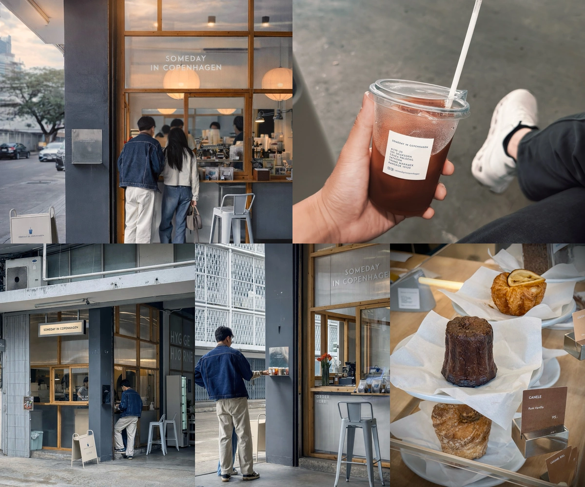 ภาพรีวิว Someday in Copenhagen — คอฟฟี่บาร์มินิมอลในสาทร