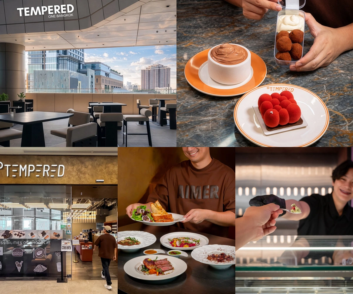ภาพรีวิว Tempered • One Bangkok — ช็อกโกแลตในเมนูคาวหวาน