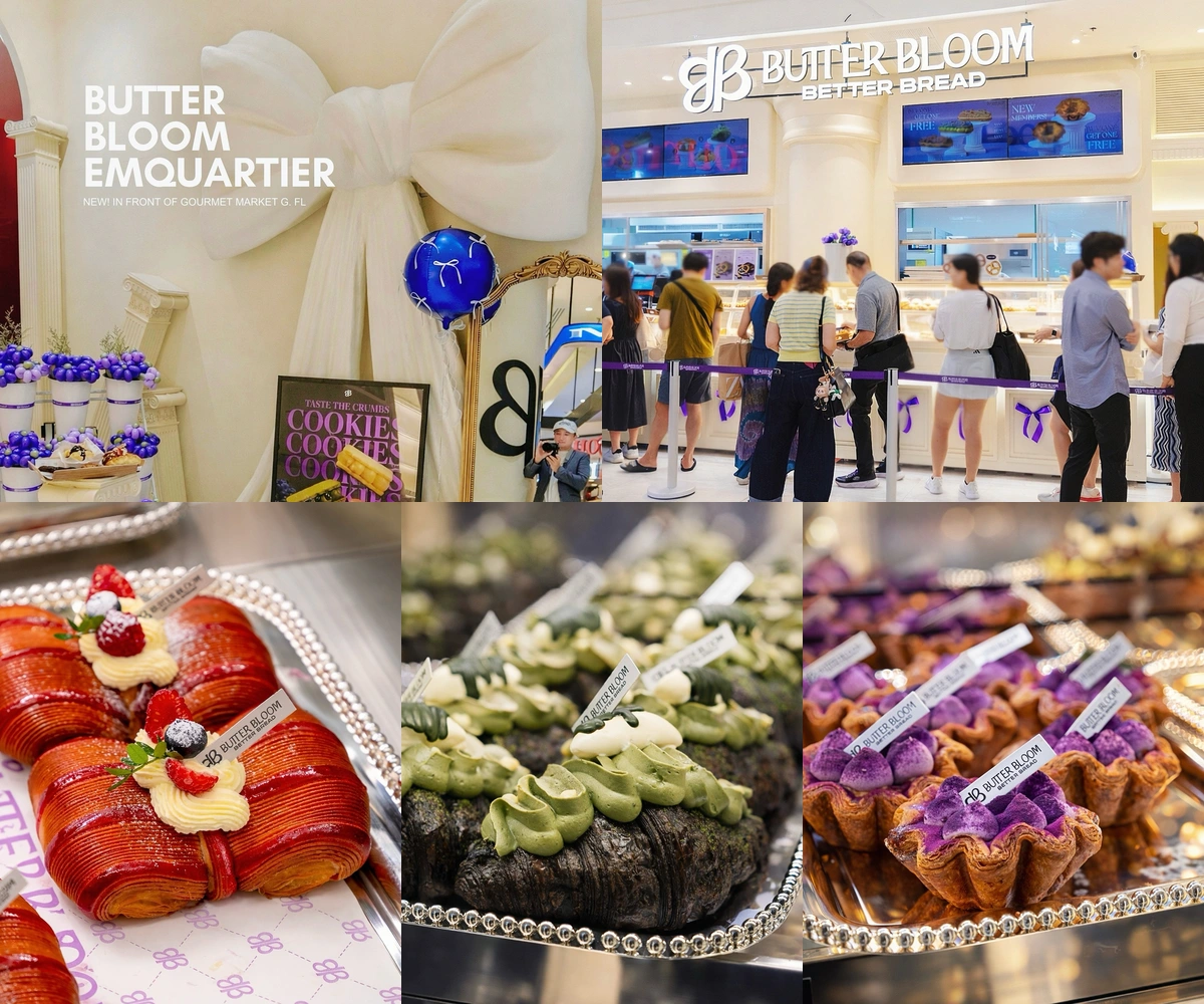ภาพรีวิว BUTTER BLOOM • EmQuartier — เบเกอรี่คอนเซปต์แฟชั่นที่เอ็มควอเทียร์