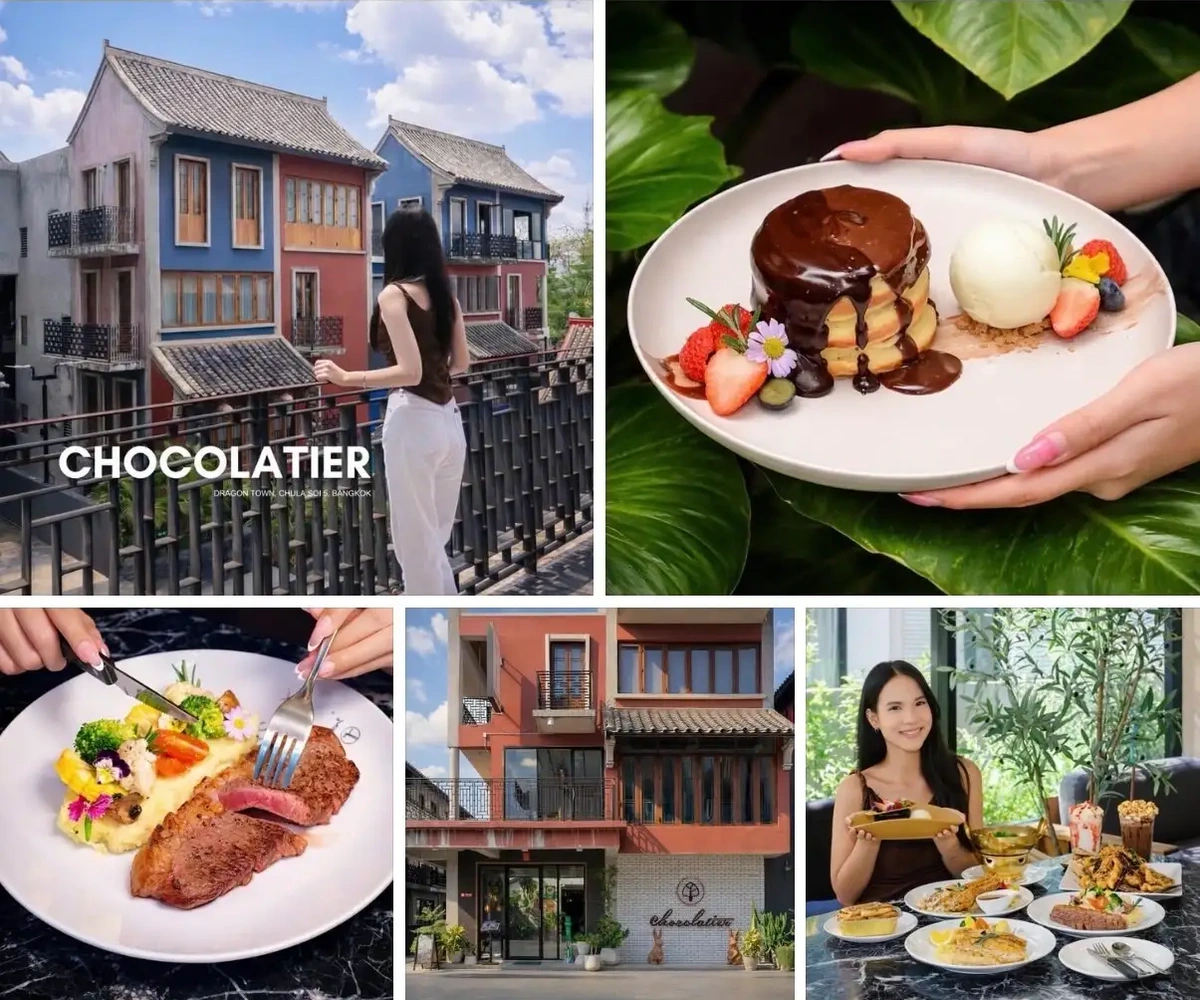 ภาพรีวิว Chocolatier • จุฬาฯ ซอย 5 — อาหารและขนมใน Dragon Town