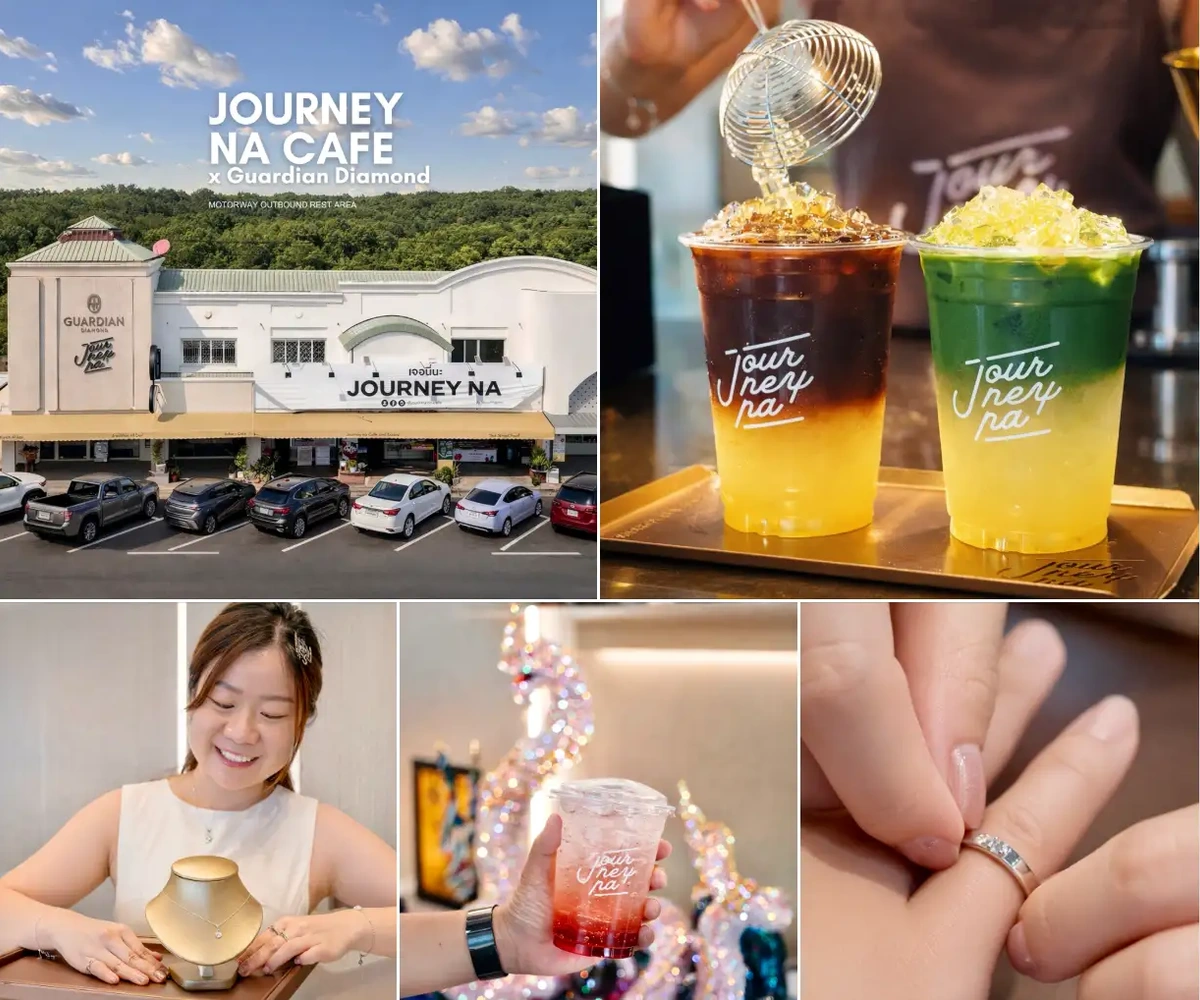 ภาพรีวิว Journey na Cafe — คาเฟ่เพชรที่จุดพักรถมอเตอร์เวย์