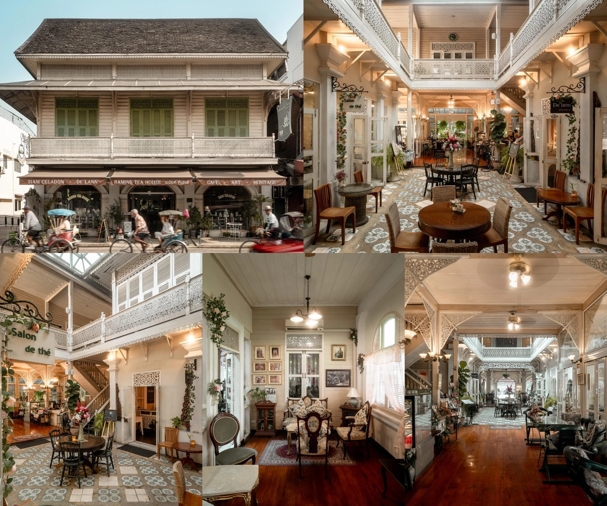 ภาพรีวิว Raming Tea House — บ้านชาในอาคารโคโลเนียลถนนท่าแพ
