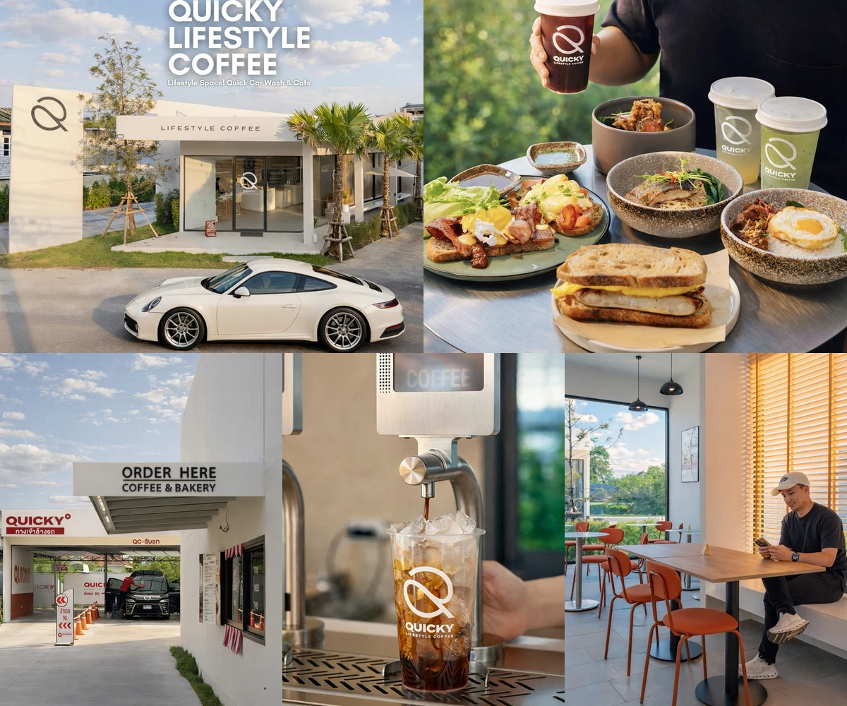 ภาพรีวิว Quicky Lifestyle Coffee — กาแฟสกัดเย็นและบรันช์ใกล้สวนหลวง ร.9