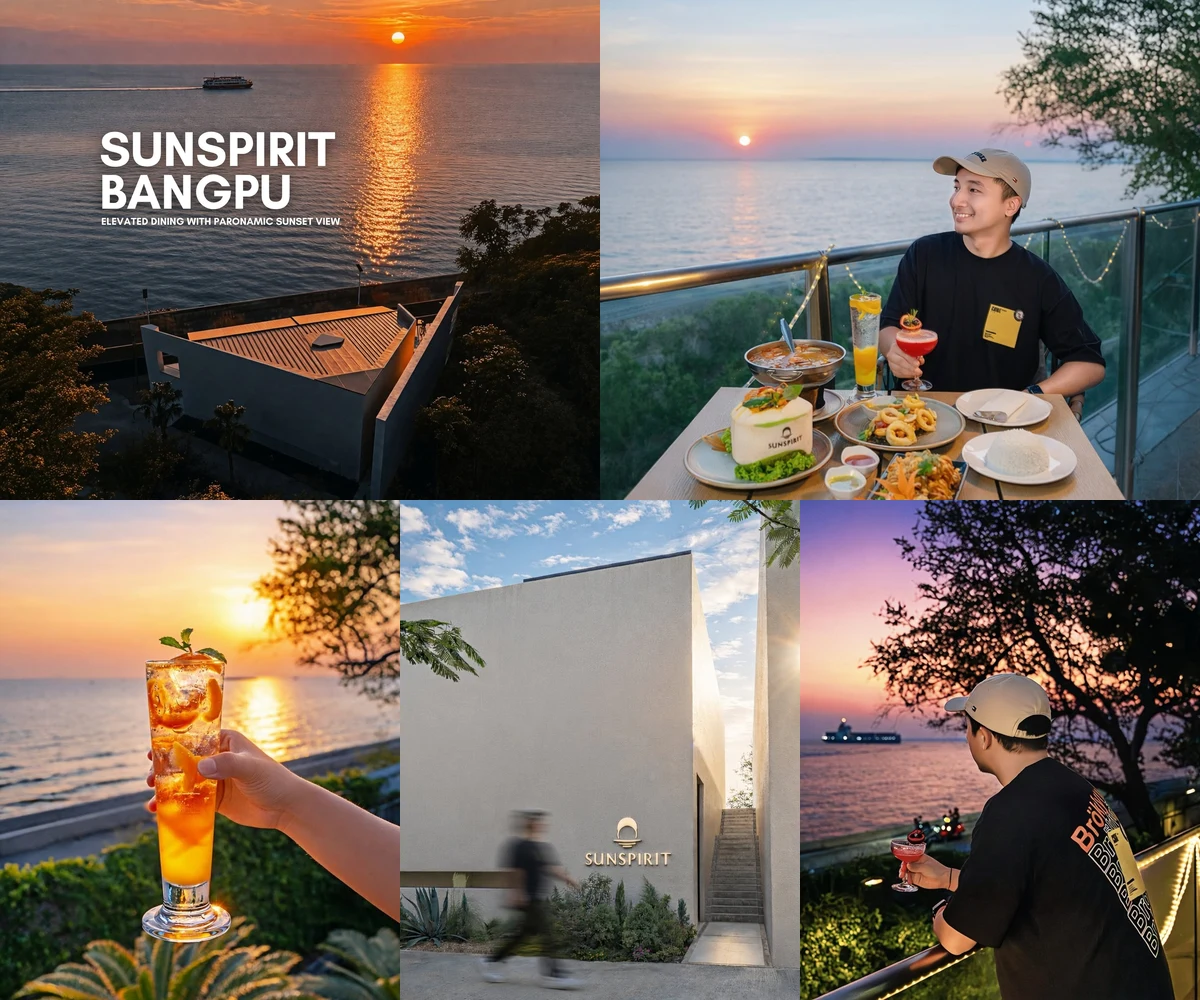 ภาพรีวิว Sunspirit Bangpu — ร้านอาหารรับลมทะเลบางปู