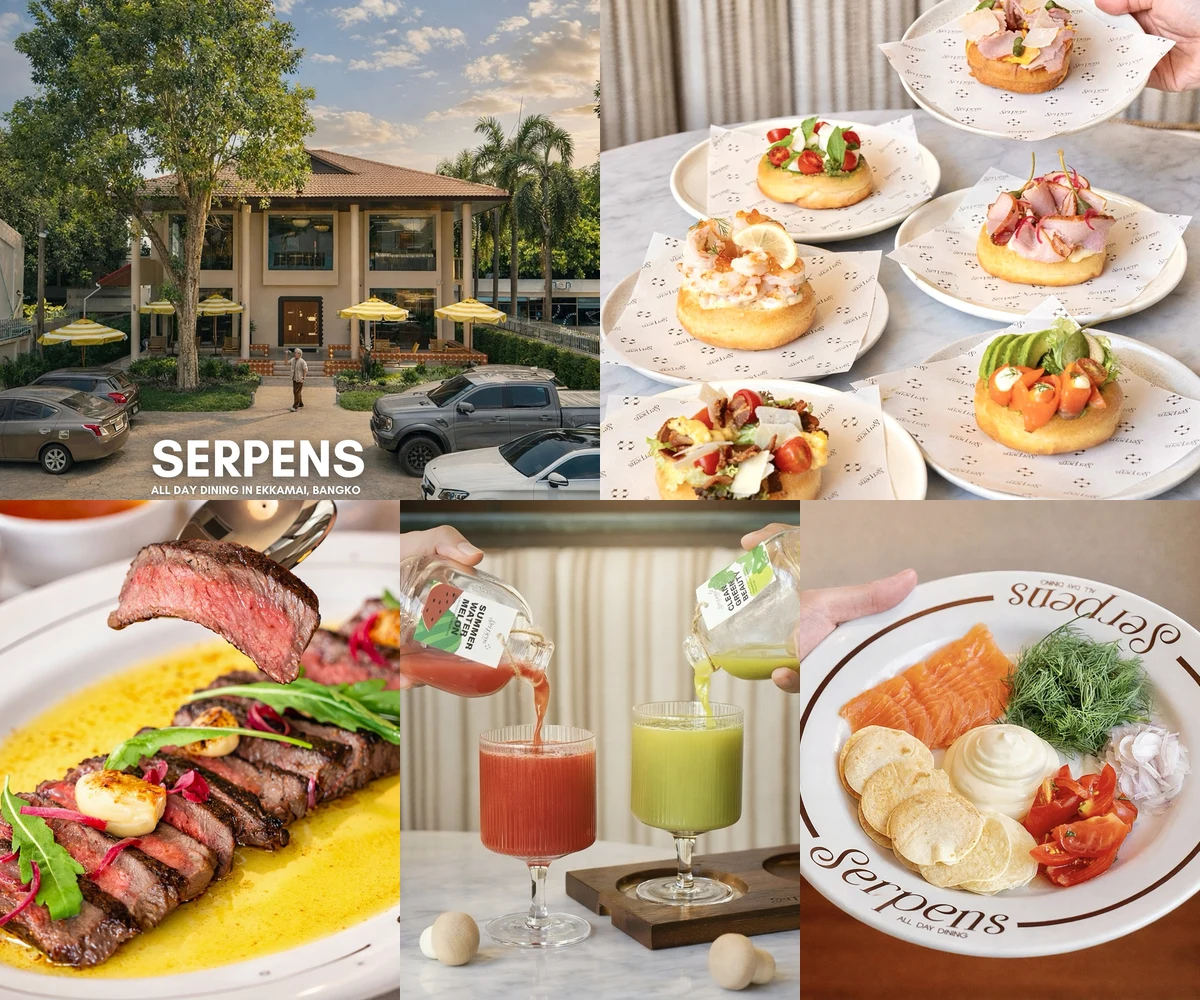 ภาพรีวิว Serpens.bkk — บริยอชโดนัทและบรันช์เอกมัย