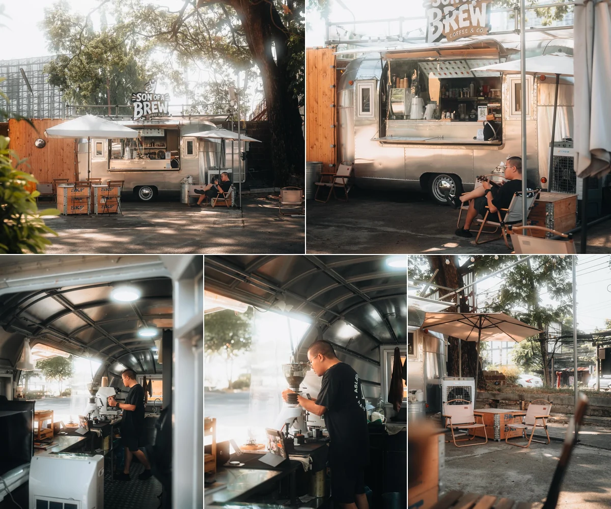 ภาพรีวิว Son of a Brew — คาเฟ่ในรถ Airstream ใต้ต้นไม้ใหญ่