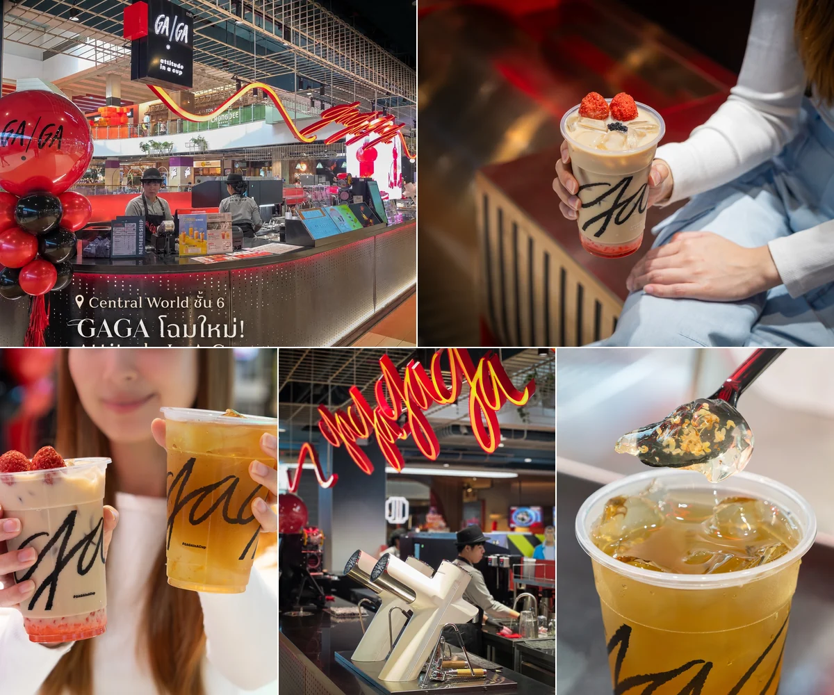 ภาพรีวิว GAGA • Central World — ร้านชาโฉมใหม่ที่ Central World
