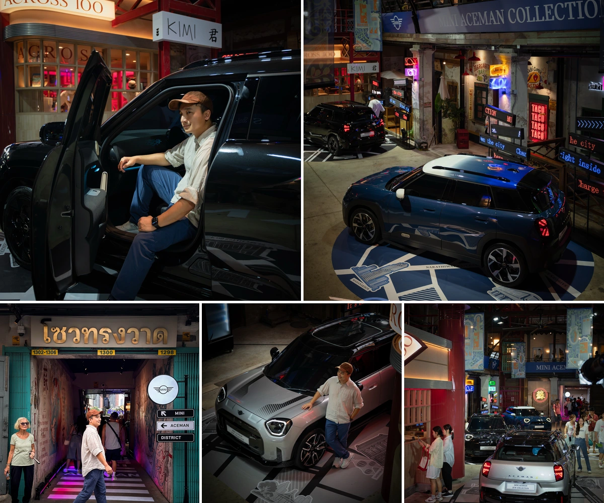 ภาพรีวิว MINI ACEMAN DISTRICT — งานเปิดตัว MINI Aceman ที่ทรงวาด