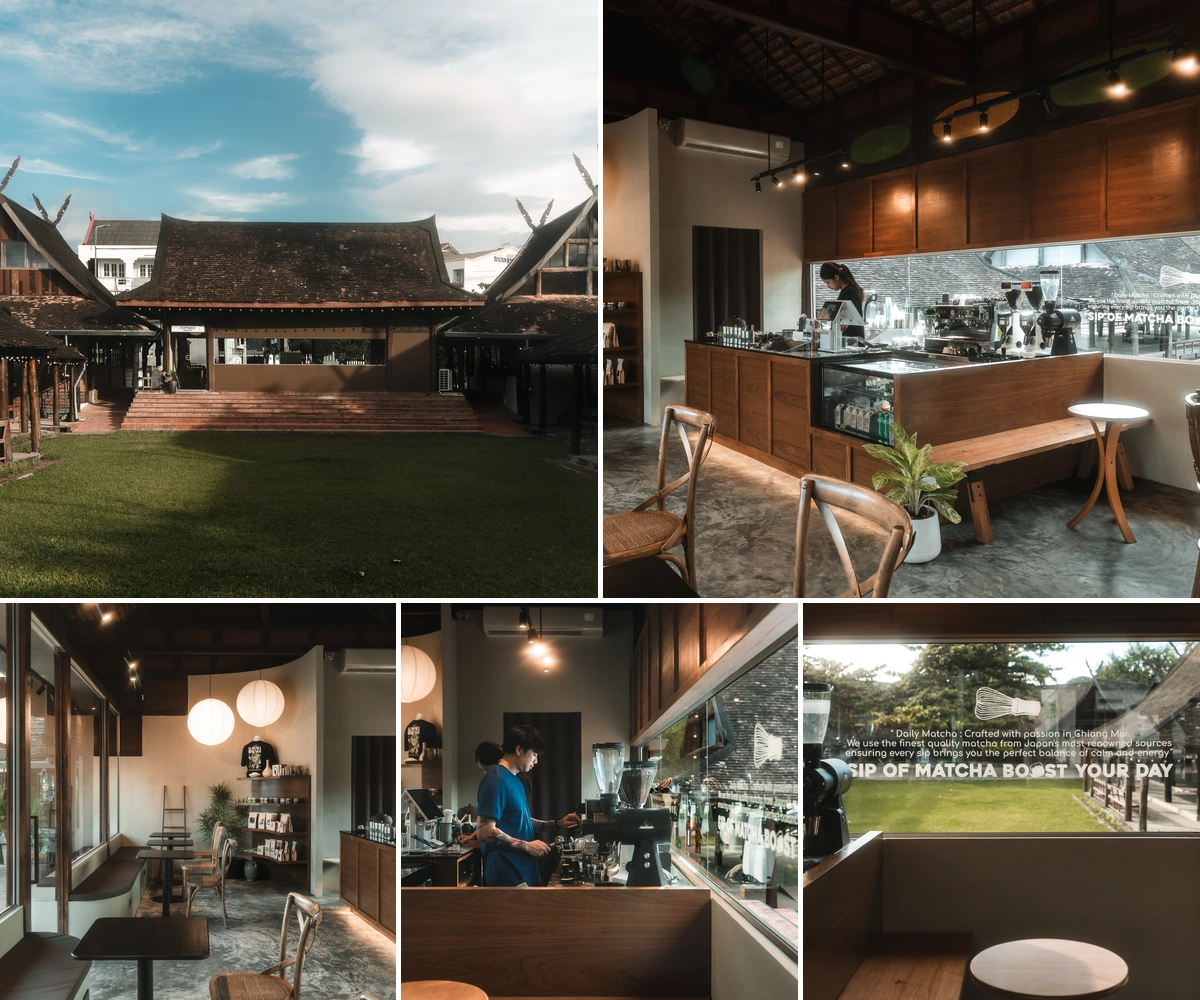 ภาพรีวิว Tomato Matcha Bar — มัทฉะเกียวโตในเรือนไม้ล้านนา