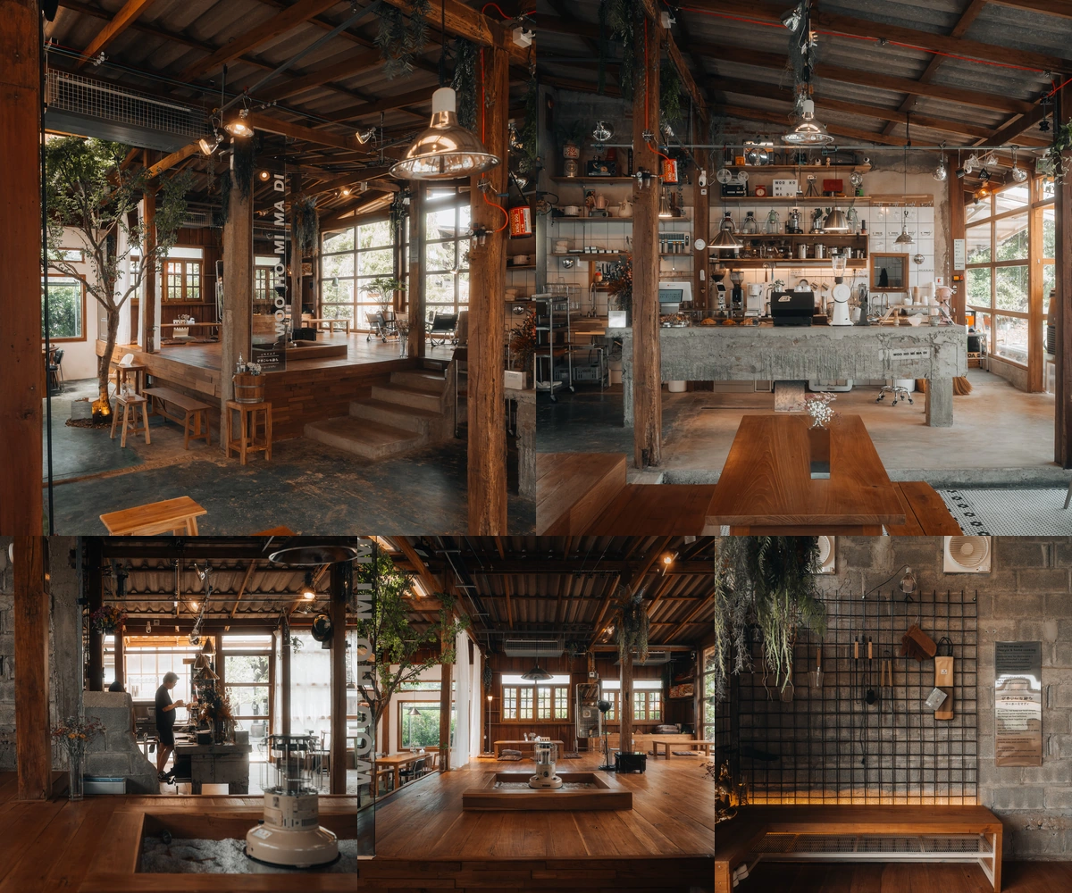 ภาพรีวิว woo ho mi ma di — คาเฟ่และอาหารโฮมคุกกิ้งในบ้านไม้ที่ห้วยแก้ว
