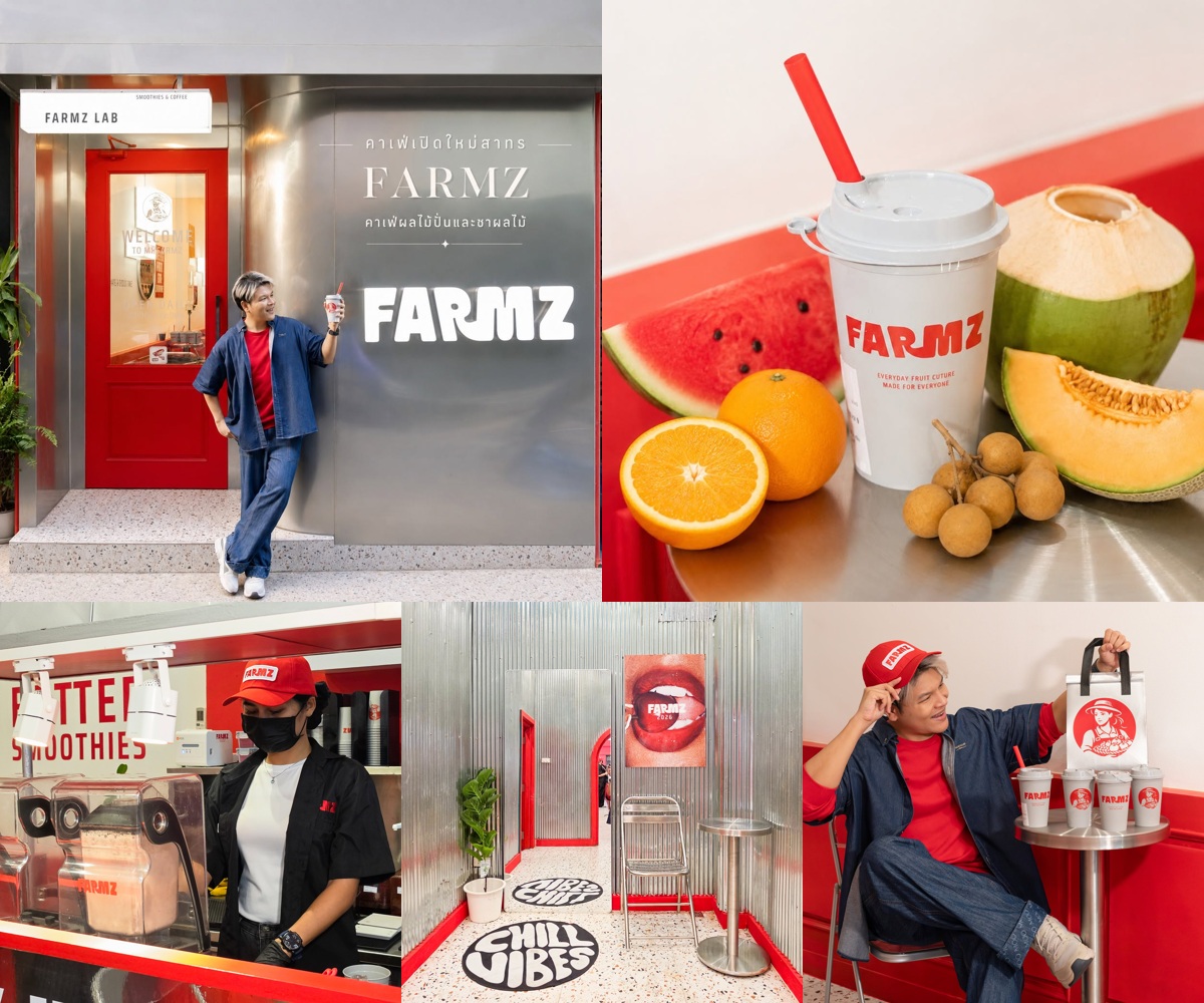 Farmz คาเฟ่ผลไม้ย่านสาทร