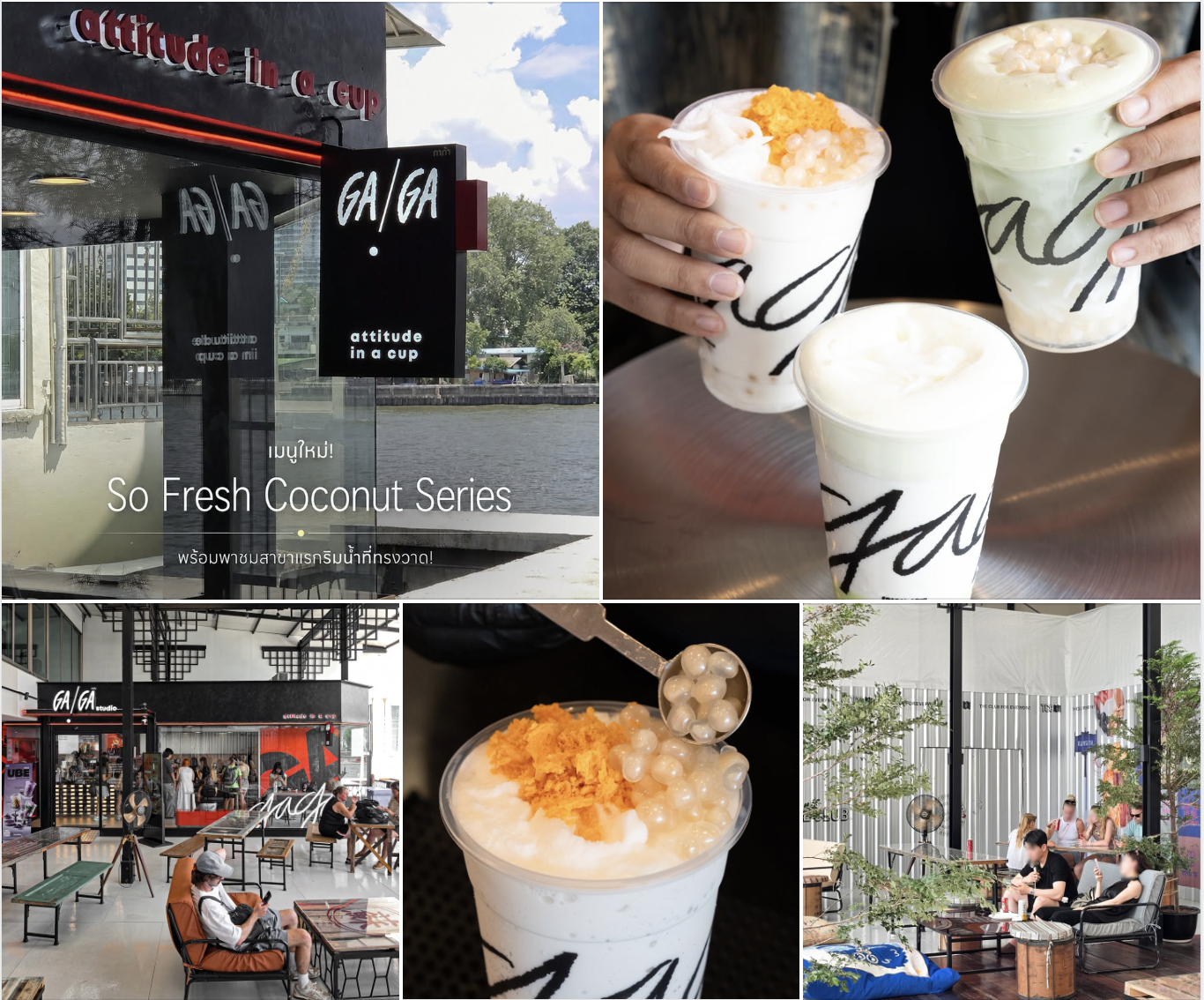 ภาพรีวิว GAGA • Soul Song Wat — เครื่องดื่มมะพร้าว So Fresh Coconut Series