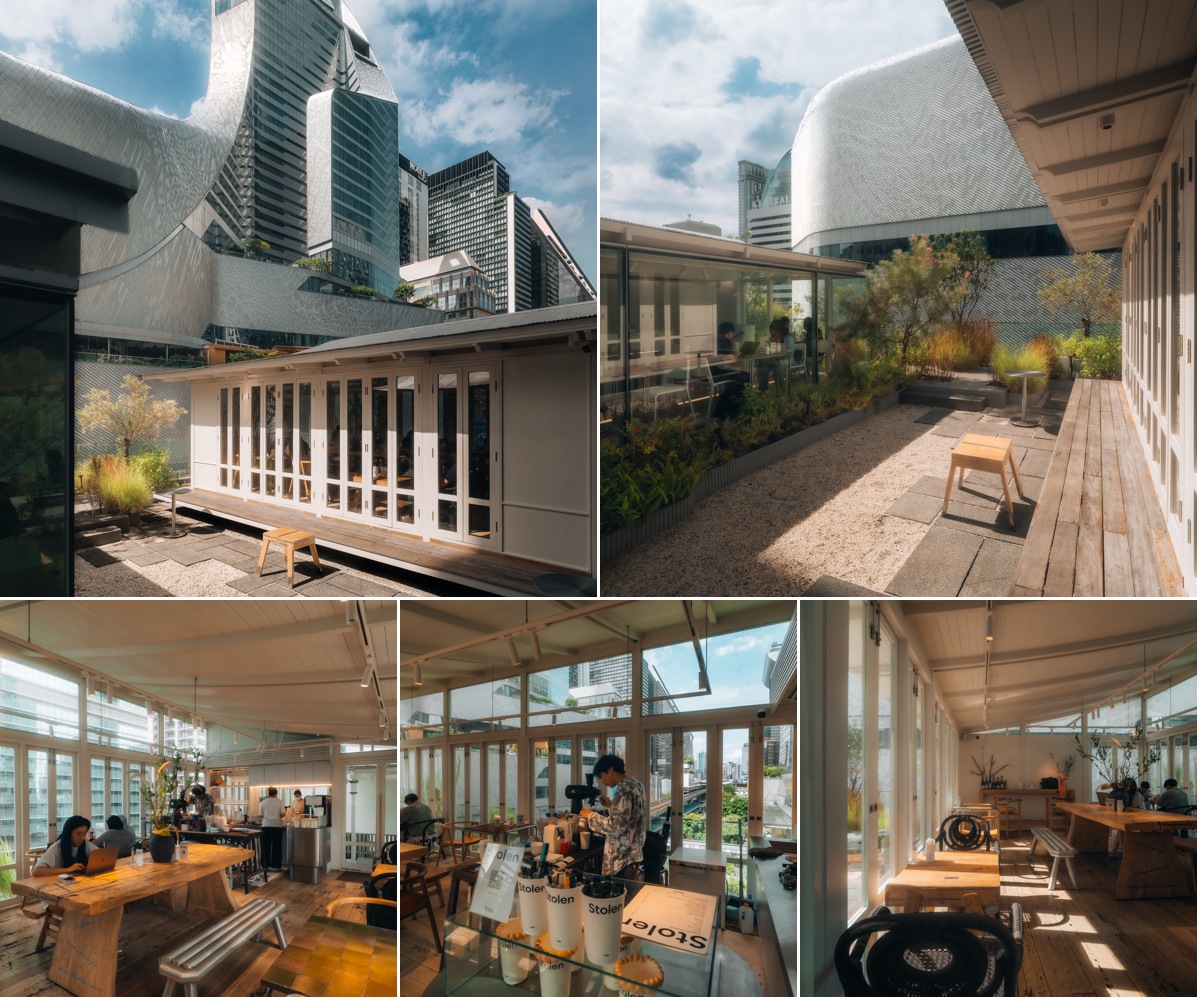 ภาพรีวิว Stolen Sala — คาเฟ่และบรันช์บนชั้น 7 ย่านเพลินจิต