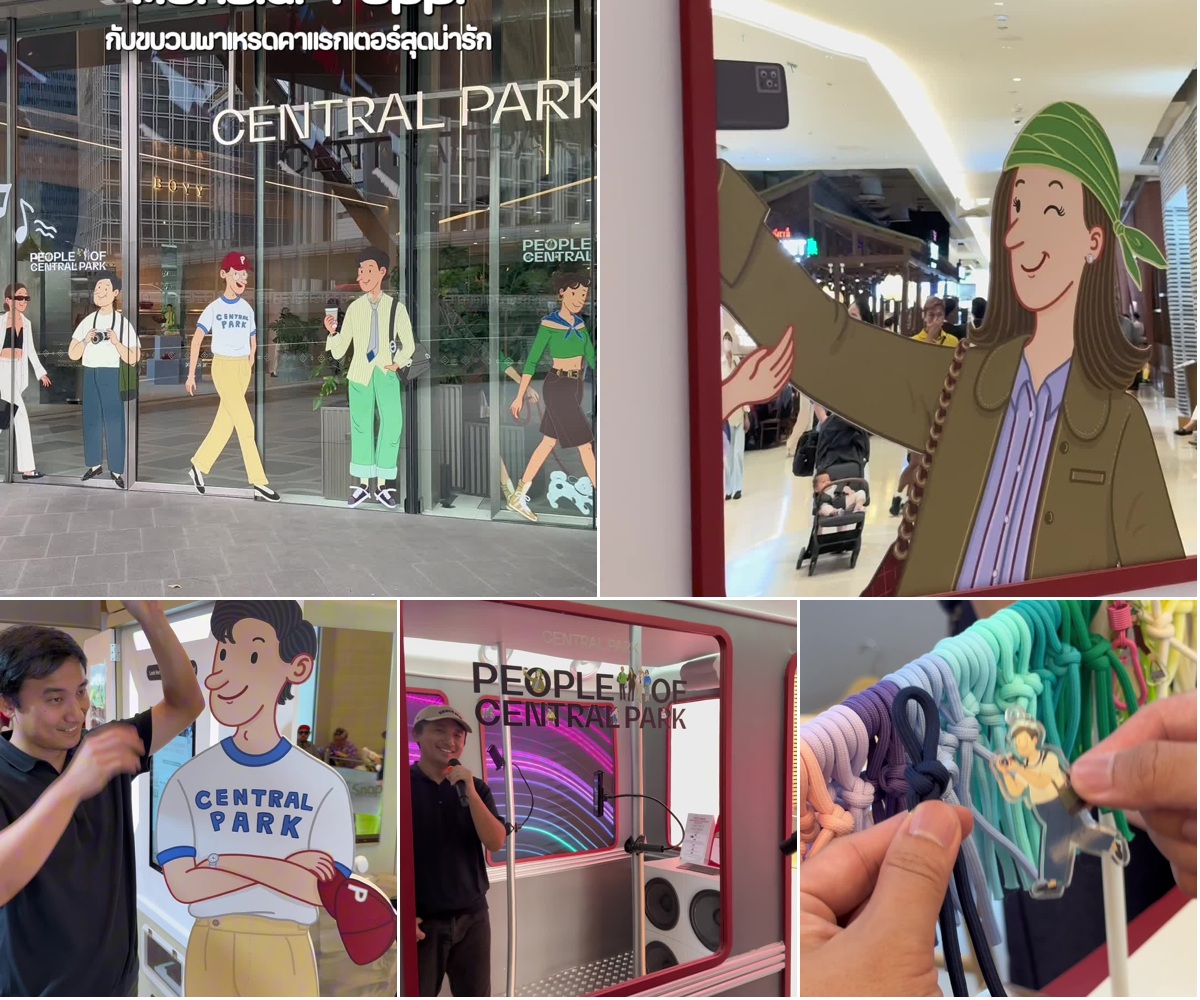ภาพรีวิว People of Central Park • Monsieur Poppi — อีเวนต์อาร์ตและคาแรกเตอร์ที่เซ็นทรัลพาร์ค