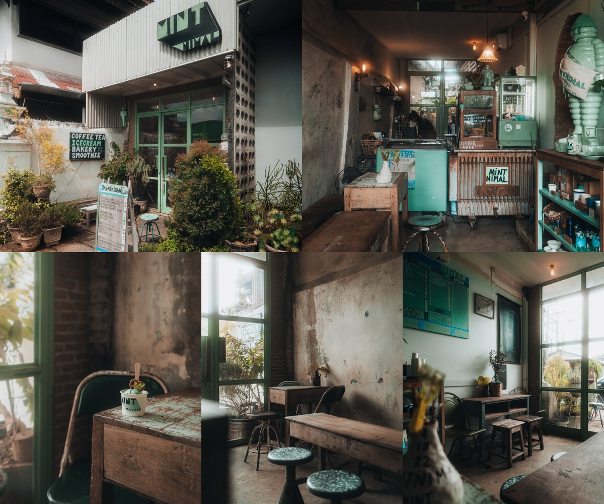 ภาพรีวิว MINTNIMAL — คาเฟ่วินเทจเล็ก ๆ ข้างวัดฟ่อนสร้อย
