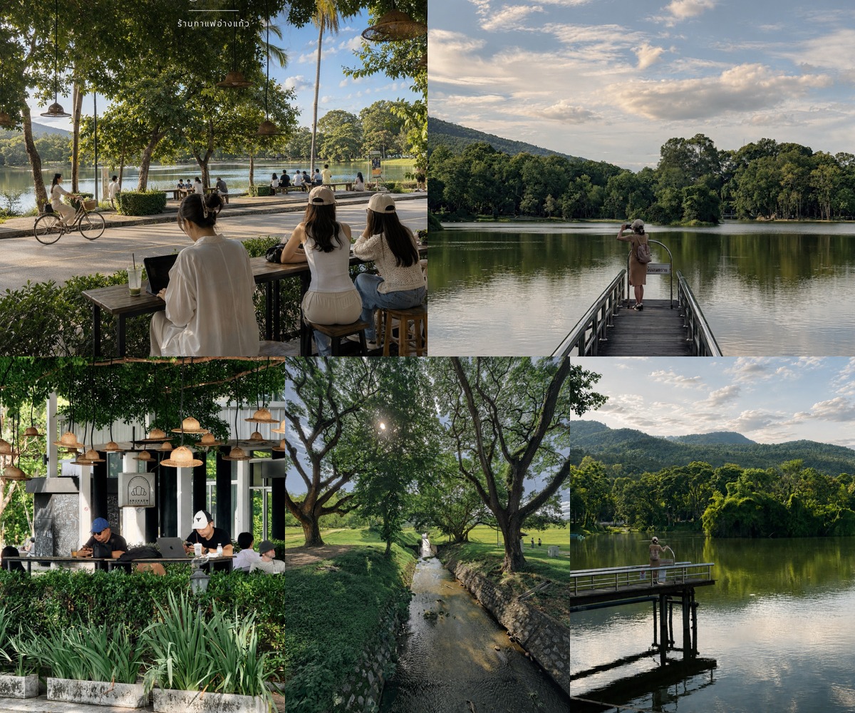 ภาพรีวิว Living A Dream — คาเฟ่และอาหารเช้าริมอ่างแก้ว มช.