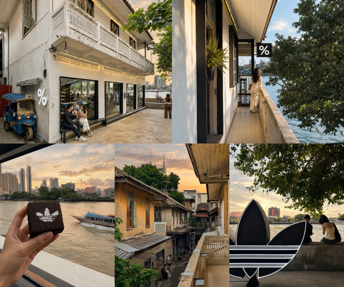 ภาพรีวิว % Arabica • Song Wat — กาแฟในบ้านเก่าริมเจ้าพระยา