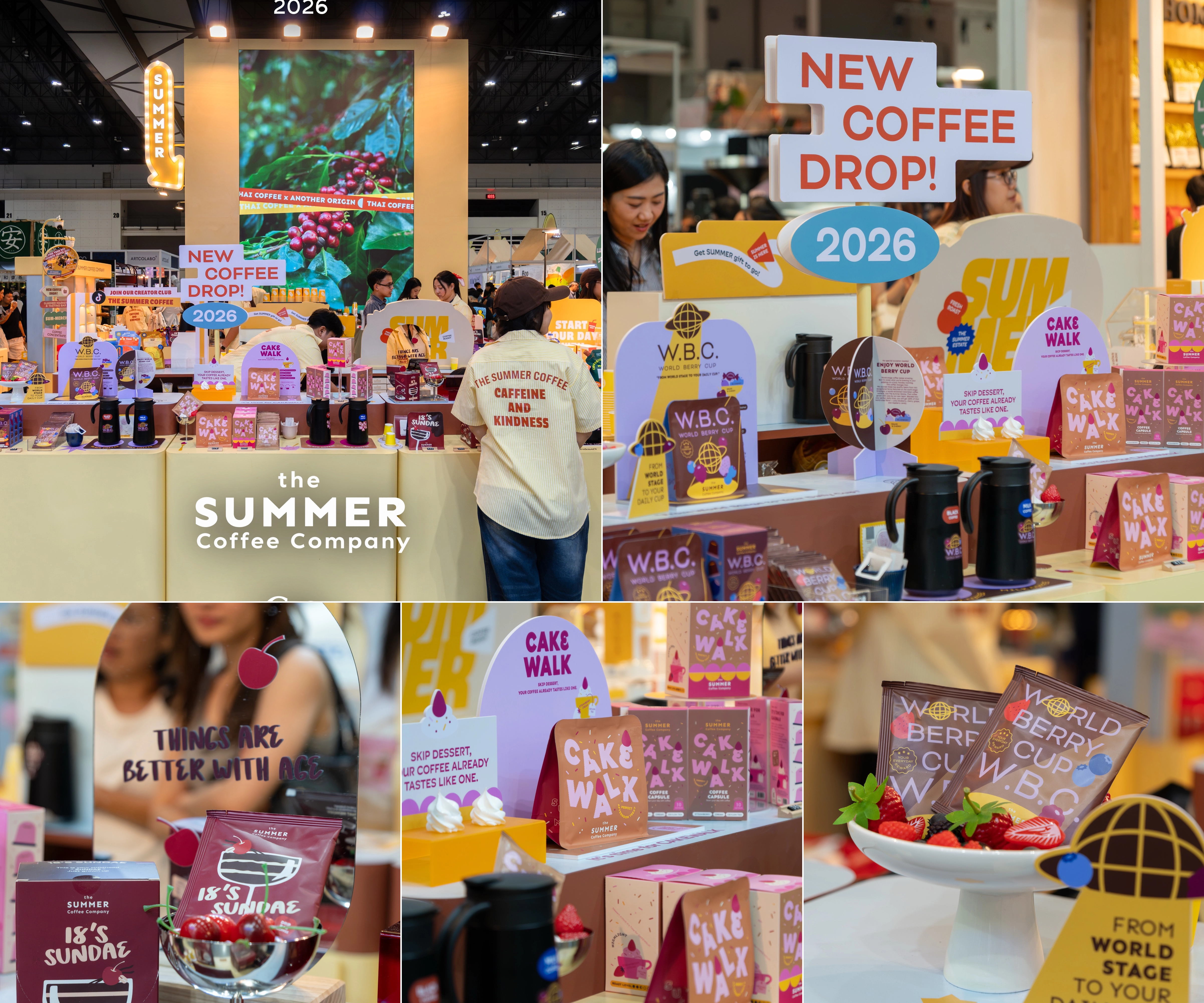 ภาพรีวิว The Summer Coffee Company • Coffee Fest — บูธ Summer ในงาน Coffee Fest