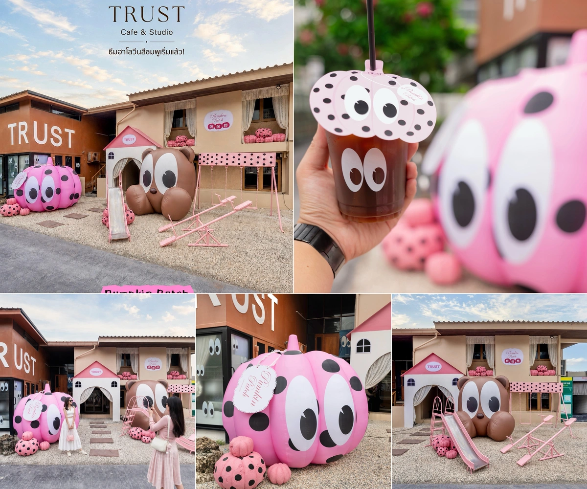 ภาพรวม 5 ภาพจากรีวิว Trust Cafe — Pumpkin Patch
