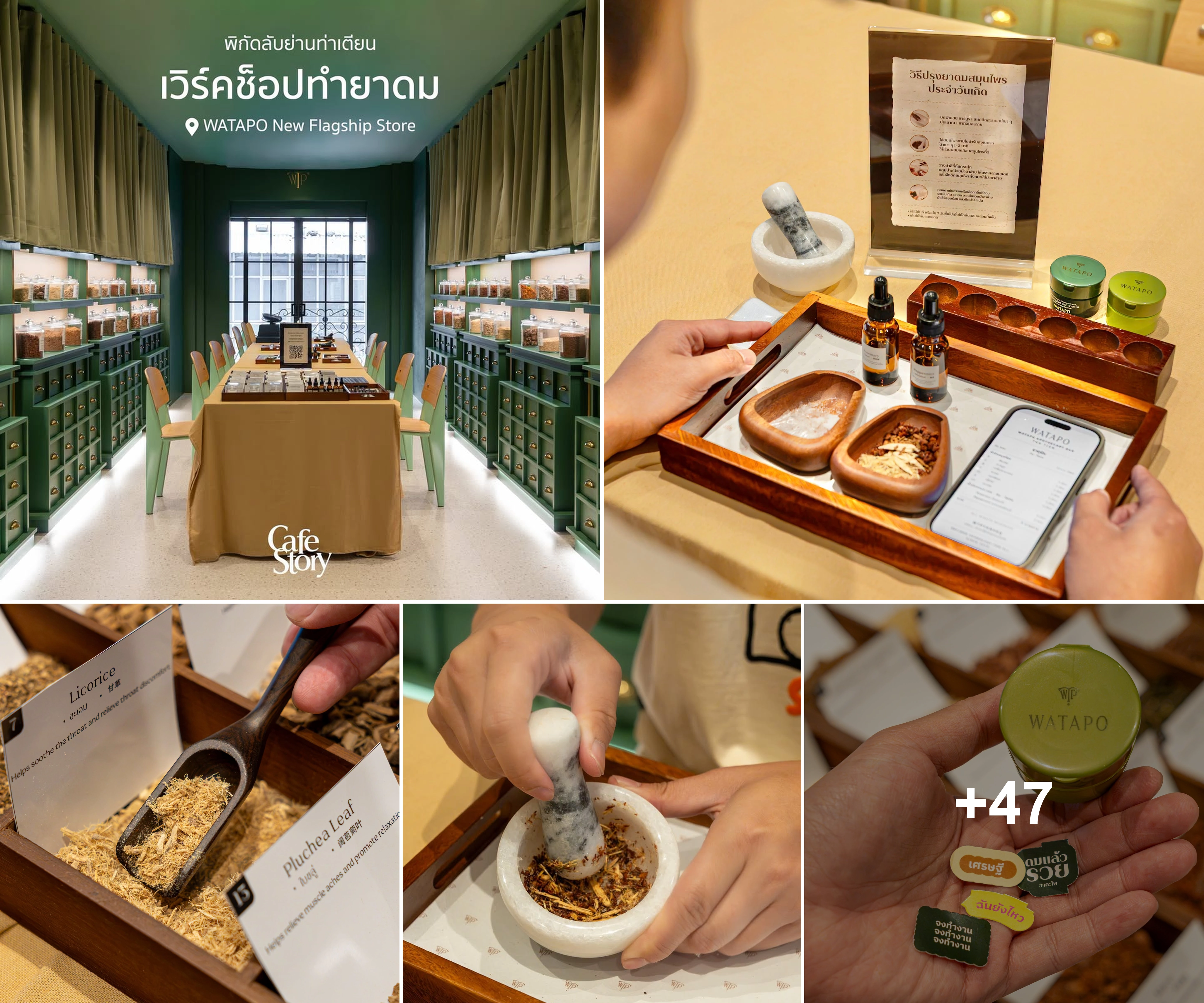 ภาพรีวิว WATAPO — ผลิตภัณฑ์สมุนไพรในย่านท่าเตียน